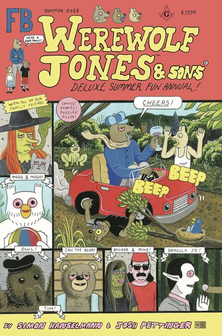 WEREWOLF JONES & SONS DELUXE SUMMER FUN ANNUAL