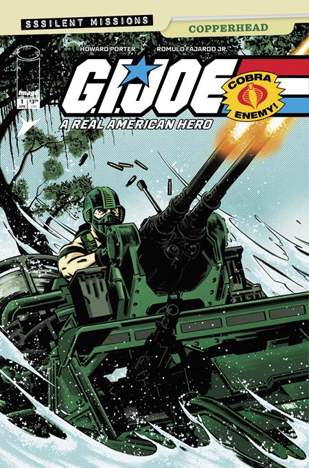 GI JOE A REAL AMERICAN HERO SSSILENT MISSIONS COPPERHEAD #1 (ONE SHOT)