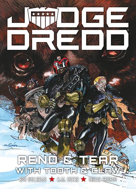 JUDGE DREDD REND AND TEAR WITH TOOTH AND CLAW
