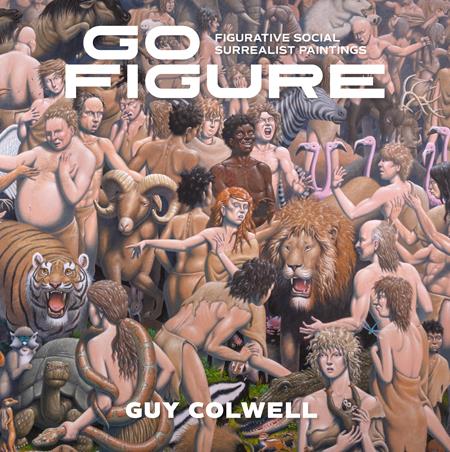 GO FIGURE FIGURATIVE SOCIAL SURREALIST PAINTINGS