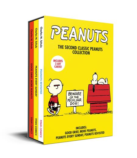 PEANUTS THE SECOND CLASSIC PEANUTS COLLECTION SLIPCASE SET