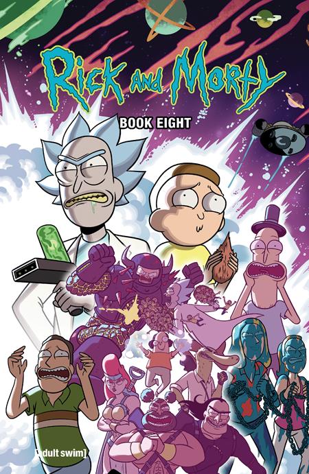 RICK AND MORTY BOOK EIGHT DELUXE EDITION