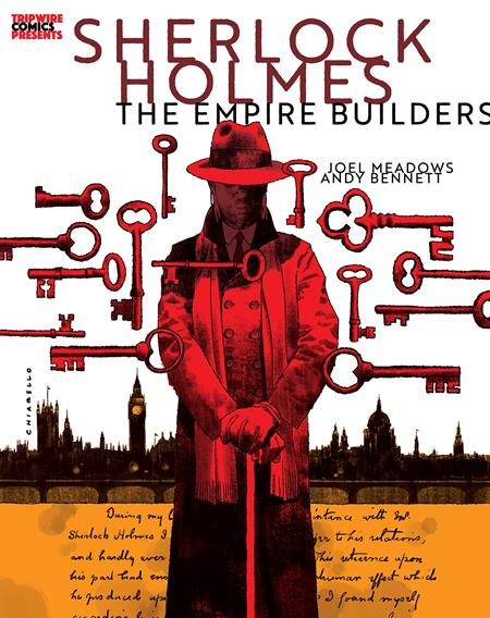 SHERLOCK HOLMES AND THE EMPIRE BUILDERS VOL. 1: THE GENE GENIE MARK CHIARELLO
