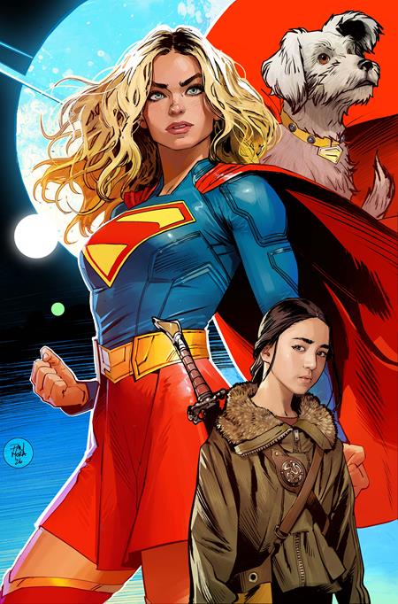 CVR D DAN MORA SUPERGIRL MOVIE CARD STOCK VAR (2026-06-17)