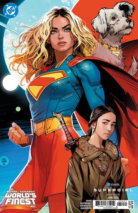 CVR D DAN MORA SUPERGIRL MOVIE CARD STOCK VAR (2026-06-17)