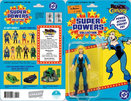 CVR B JASON GEYER & ALEX SAVIUK BLACK CANARY SUPER POWERS ACTION FIGURE VAR CANCELLED (1901-01-01)