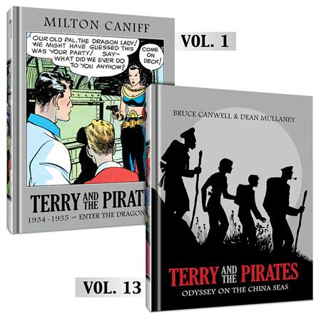 TERRY AND THE PIRATES THE MASTER COLLECTION VOL. 1: & 13 BUNDLE