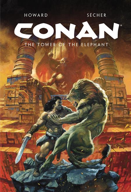 CONAN ILLUSTRATED THE TOWER OF THE ELEPHANT