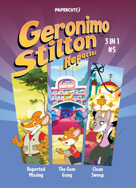GERONIMO STILTON REPORTER 3 IN 1 VOL. 5