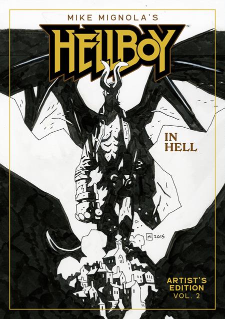 MIKE MIGNOLAS HELLBOY IN HELL ARTISTS EDITION BOOK 02