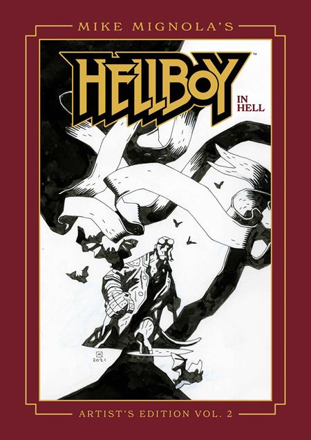 MIKE MIGNOLAS HELLBOY IN HELL ARTISTS EDITION BOOK 02