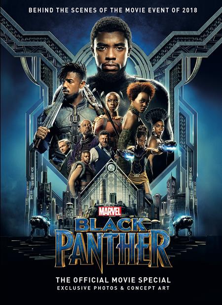 MARVELS BLACK PANTHER THE OFFICIAL MOVIE SPECIAL BOOK