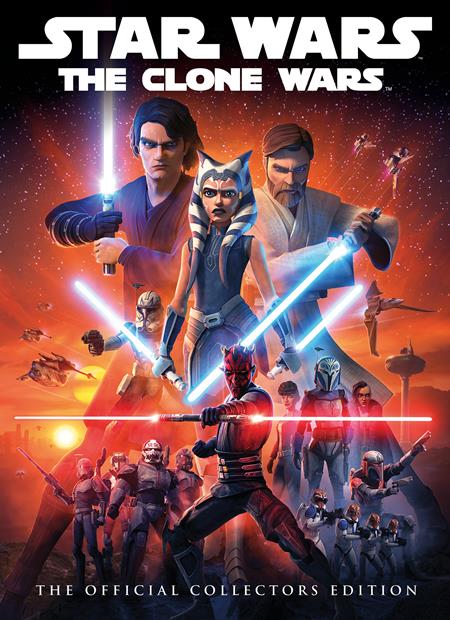 STAR WARS THE CLONE WARS THE OFFICIAL COLLECTORS EDITION
