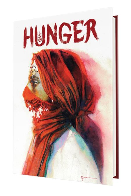 HUNGER BILL SIENKIEWICZ PREMIERE ED WITH GOLD FOIL SLIPCASE