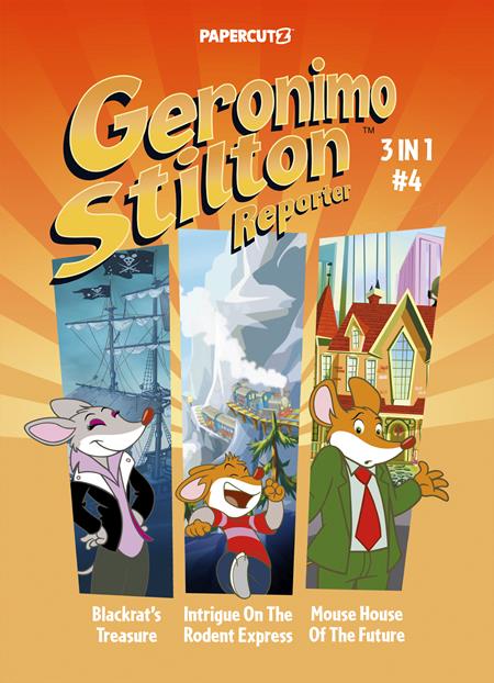 GERONIMO STILTON REPORTER 3 IN 1 VOL. 4
