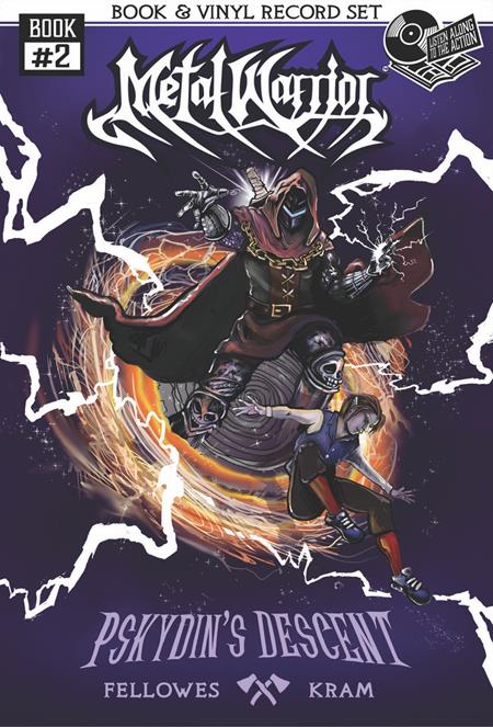 METAL WARRIOR #02 PSYKDINS DESCENT WITH 7 INCH VINYL