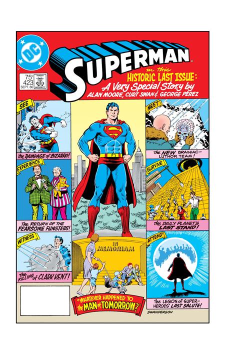 SUPERMAN #423 FACSIMILE EDITION