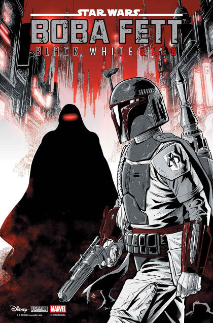 STAR WARS: BOBA FETT - BLACK, WHITE & RED #4