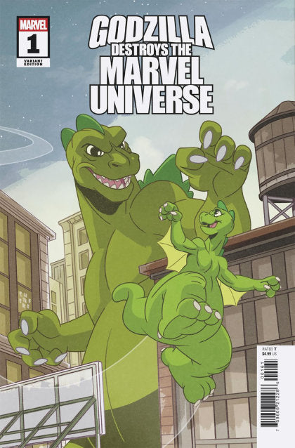 GODZILLA DESTROYS THE MARVEL UNIVERSE #1