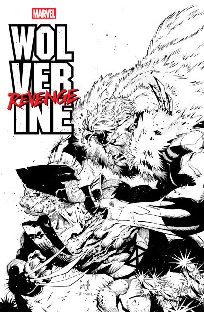 WOLVERINE: REVENGE - RED BAND: RAW - BLACK & WHITE EDITION #2
