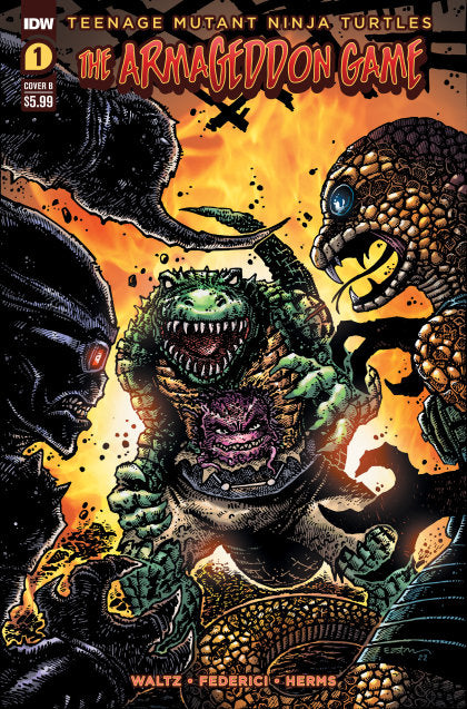 Teenage Mutant Ninja Turtles: The Armageddon Game #1