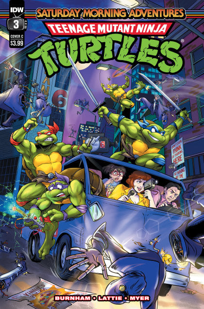 Teenage Mutant Ninja Turtles: Saturday Morning Adventures #3