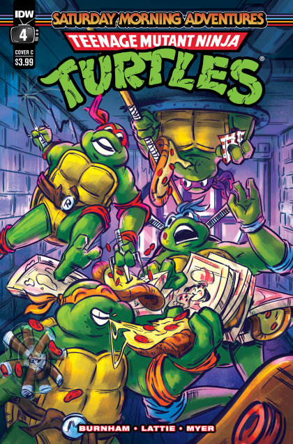 Teenage Mutant Ninja Turtles: Saturday Morning Adventures #4