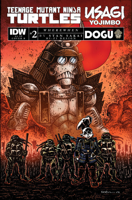 Teenage Mutant Ninja Turtles/Usagi Yojimbo: WhereWhen #2