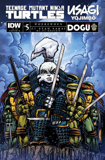 Teenage Mutant Ninja Turtles/Usagi Yojimbo: WhereWhen #5