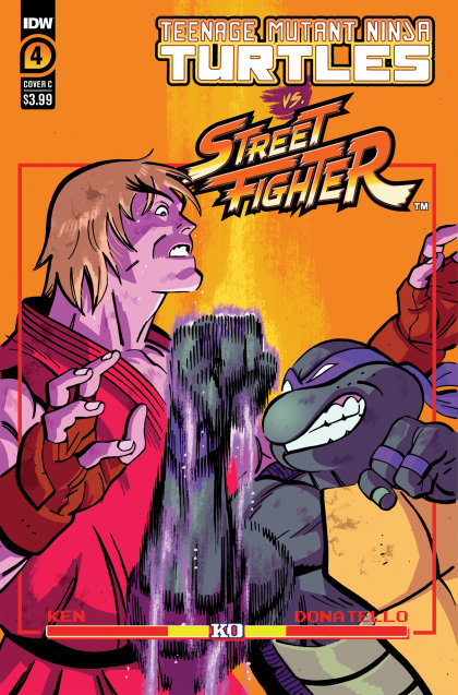 Teenage Mutant Ninja Turtles Vs. Street Fighter #4