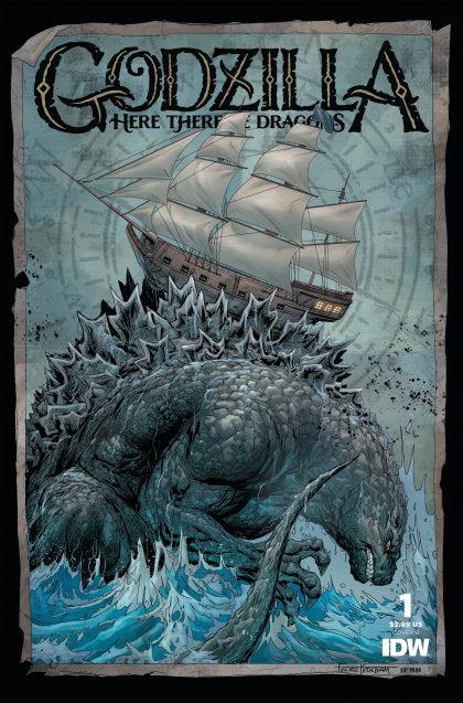Godzilla: Here There Be Dragons #1