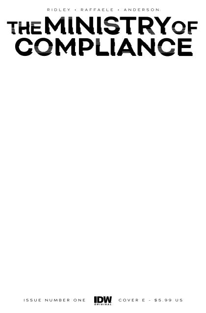 The Ministry of Compliance #1