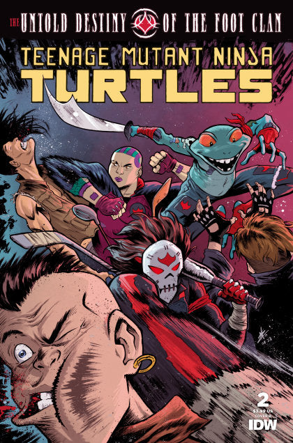 Teenage Mutant Ninja Turtles: The Untold Destiny of the Foot Clan #2