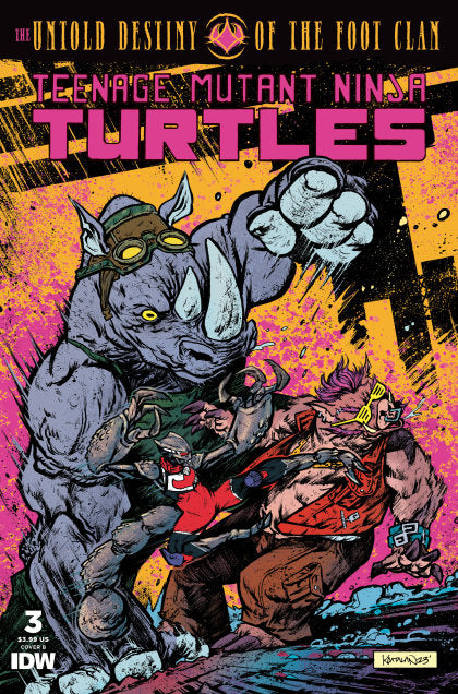 Teenage Mutant Ninja Turtles: The Untold Destiny of the Foot Clan #3