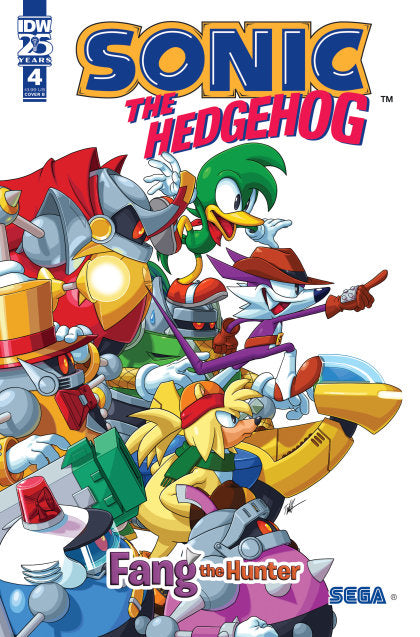 Sonic the Hedgehog: Fang the Hunter #4
