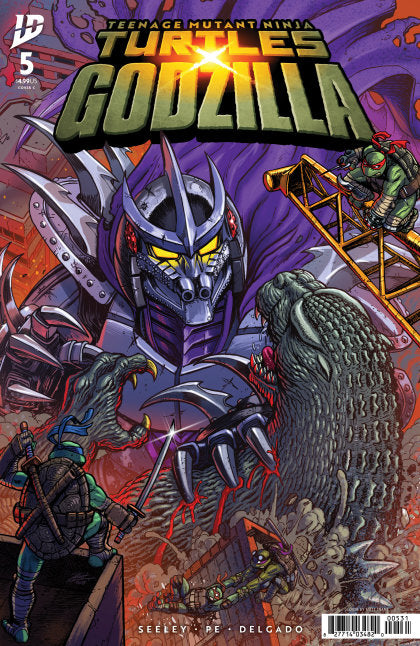 Teenage Mutant Ninja Turtles x Godzilla #5
