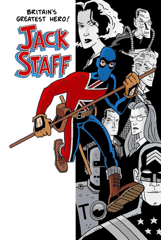 JACK STAFF VOL. 1: EVERYTHING USED TO BE B & W