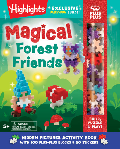 Magical Forest Friends: Build, Puzzle & Play