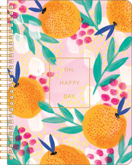 Spiral Notebook: Oh, Happy Day