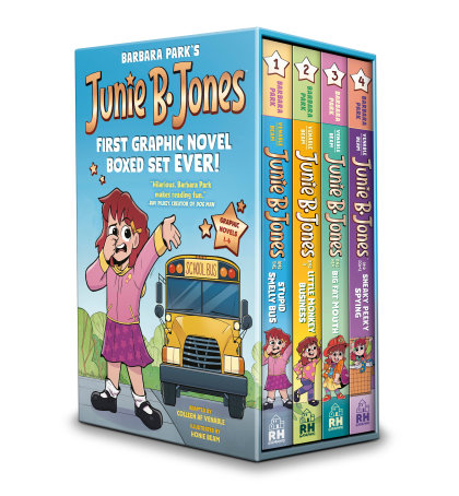 Junie B. Jones First Graphic Novel Boxed Set Ever! (Graphic Novels 1-4)