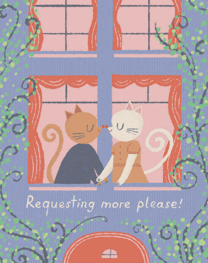 Love Muchly Greeting Cards: Anniversary - Requesting More Please! (Pack of 6)