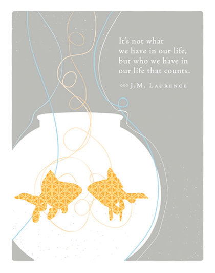 Positively Green Greeting Cards: Thank You - It's not what we have (Pack of 6)
