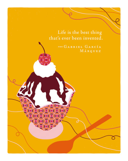 Positively Green Greeting Cards: Birthday - Life is the best thing that's ever been (Pack of 6)