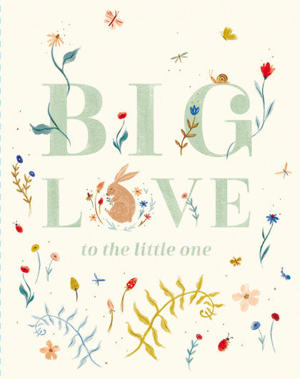 Love Muchly Greeting Cards: Baby - Big love to the little one. (Pack of 6)