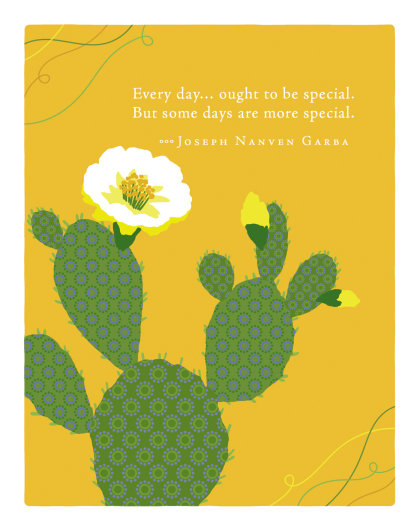 Positively Green Greeting Cards: Birthday - Every day… ought to be special. But some (Pack of 6)