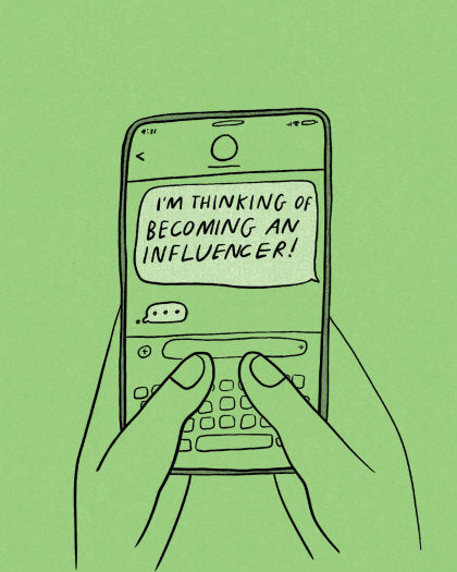 Humor Us Greeting Cards: Just For Laughs - I'm thinking of becoming an (Pack of 6)