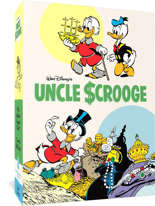 WALT DISNEYS UNCLE SCROOGE GIFT BOX SET THE GOLDEN NUGGET BOAT & CAVE OF ALI BABA