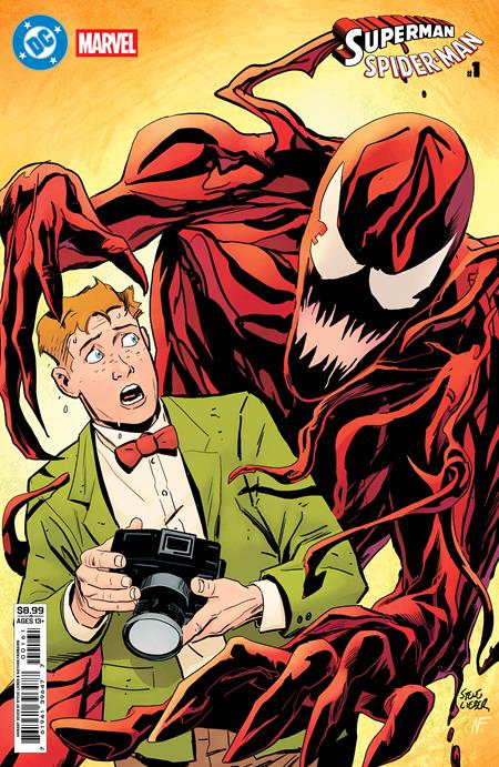CVR F STEVE LIEBER JIMMY OLSEN & CARNAGE CARD STOCK VAR (2026-03-25)
