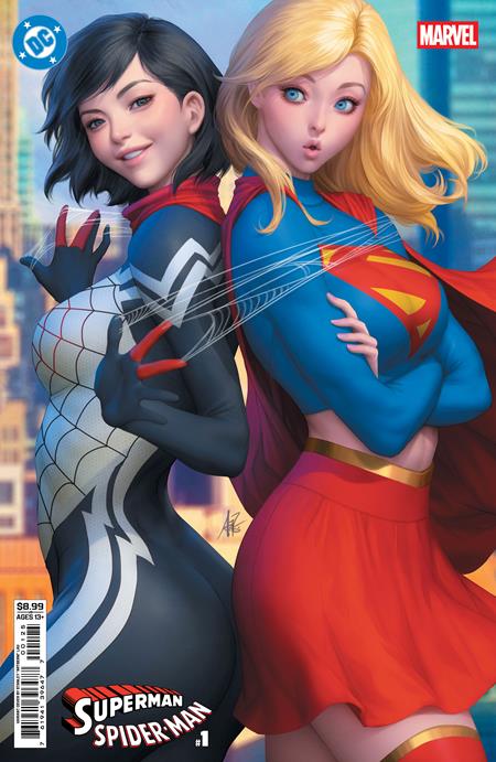 CVR M STANLEY ARTGERM LAU SUPERGIRL & SILK CARD STOCK VAR (2026-03-25)