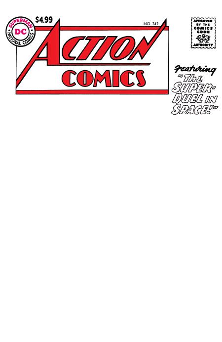 ACTION COMICS #242 FACSIMILE EDITION
